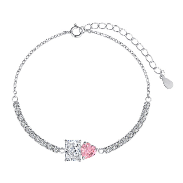 ˇFashion StreetˇDazzling Unique Multi Shape Lover Bracelet