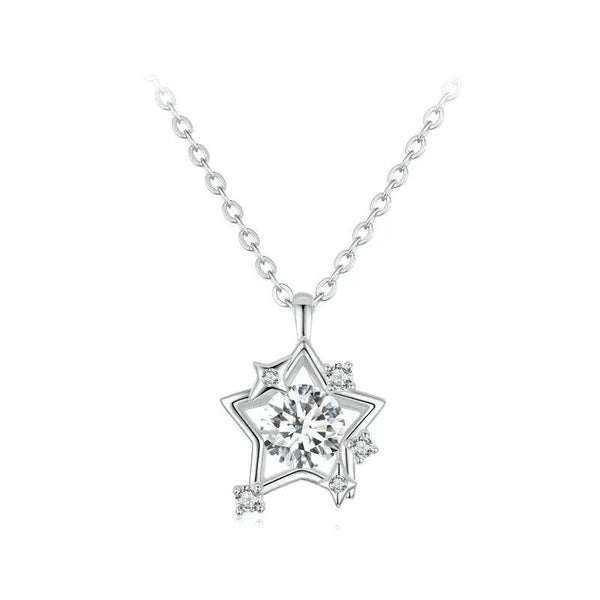 ˇFashion StreetˇShiny Star Pendant Necklace